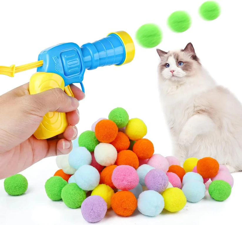 PetsPals PurrShot™ - Pluche Blaster Voor Katten