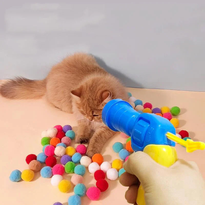 PetsPals PurrShot™ - Pluche Blaster Voor Katten